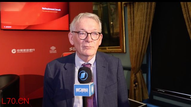 OMFIF主席大卫·马什（摄像阿卓摄）