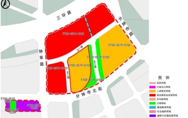 北京上新5宗地铁沿线宅地，丰台分钟寺、花乡地块在列