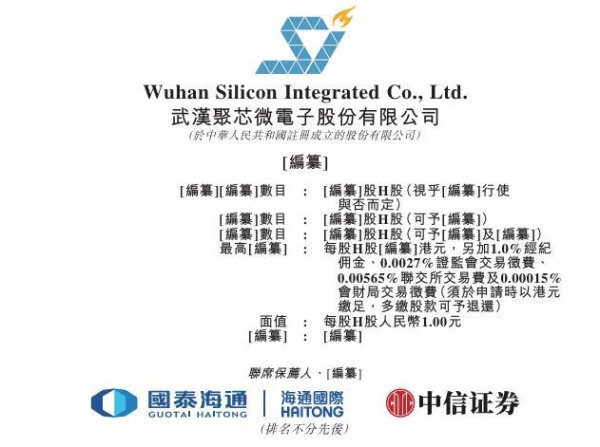 聚芯微电子，OPPO、华为、抖音、小米等参投，递交IPO招股书，拟赴香港上市，海通国际、中信证券联席保荐