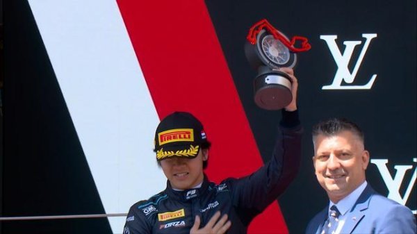 19岁谢咏霖获得F3摩纳哥冲刺赛亚军，成为首位该赛事登台中国车手